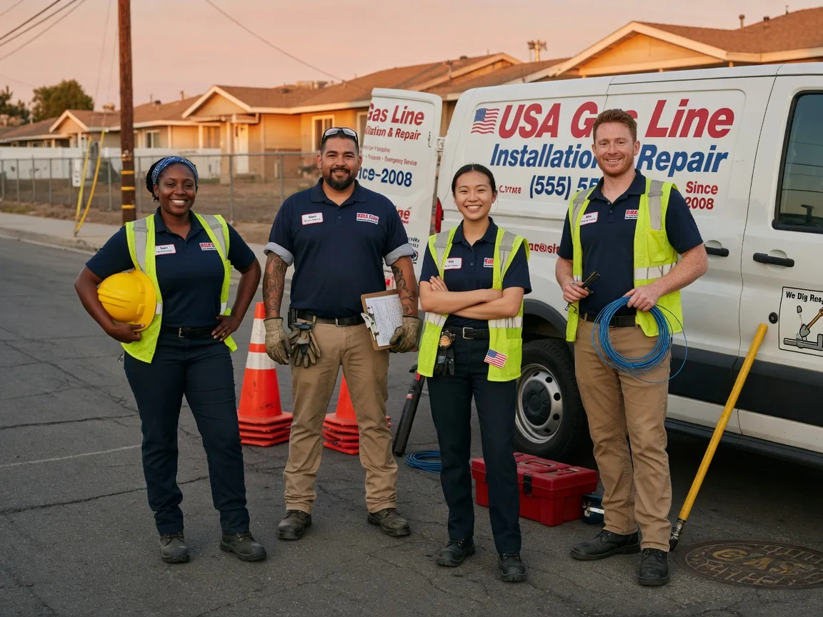 Gas Line Installation company in Grass Valley, OR